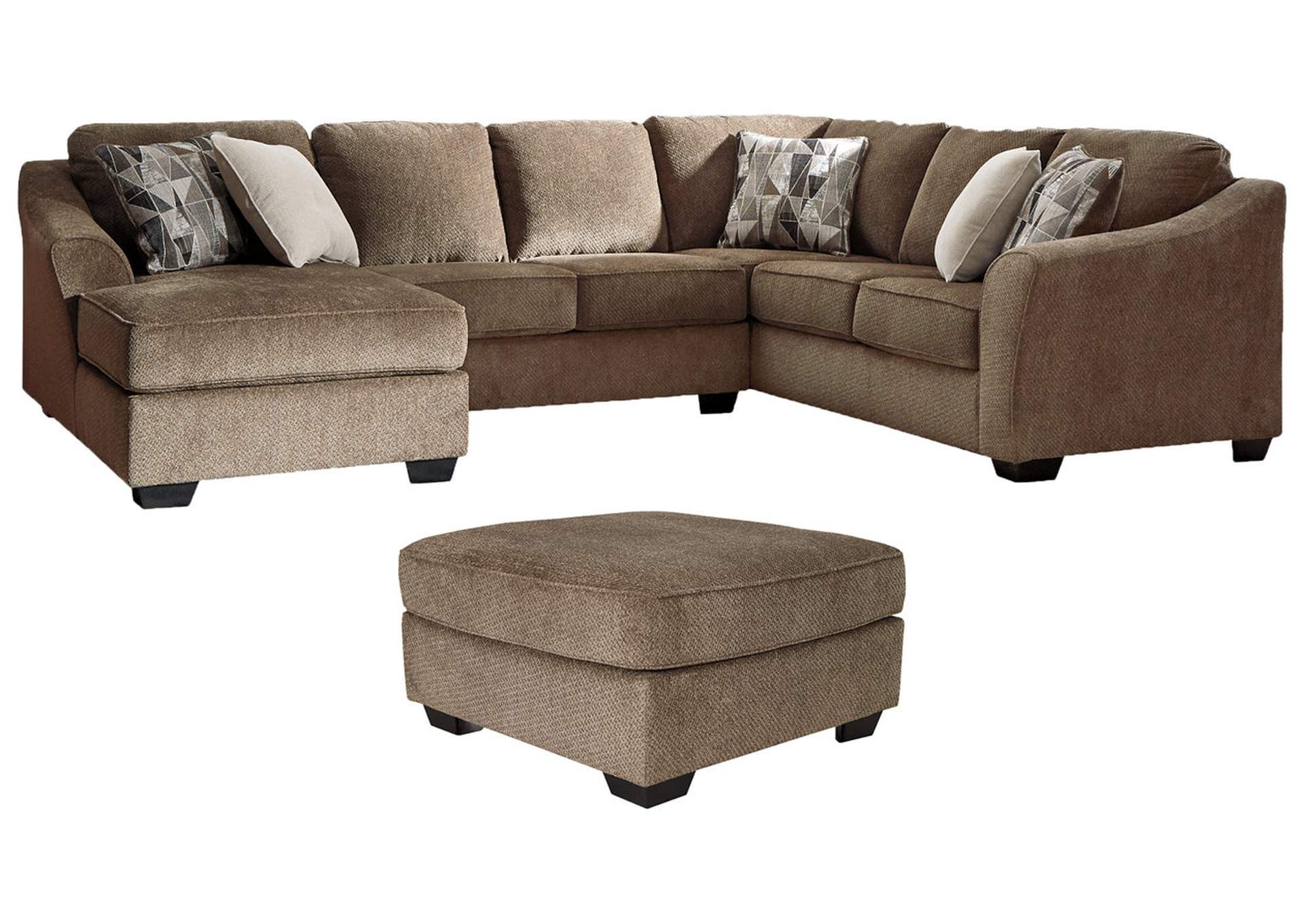 Graftin 3-Piece Sectional with Ottoman,Benchcraft