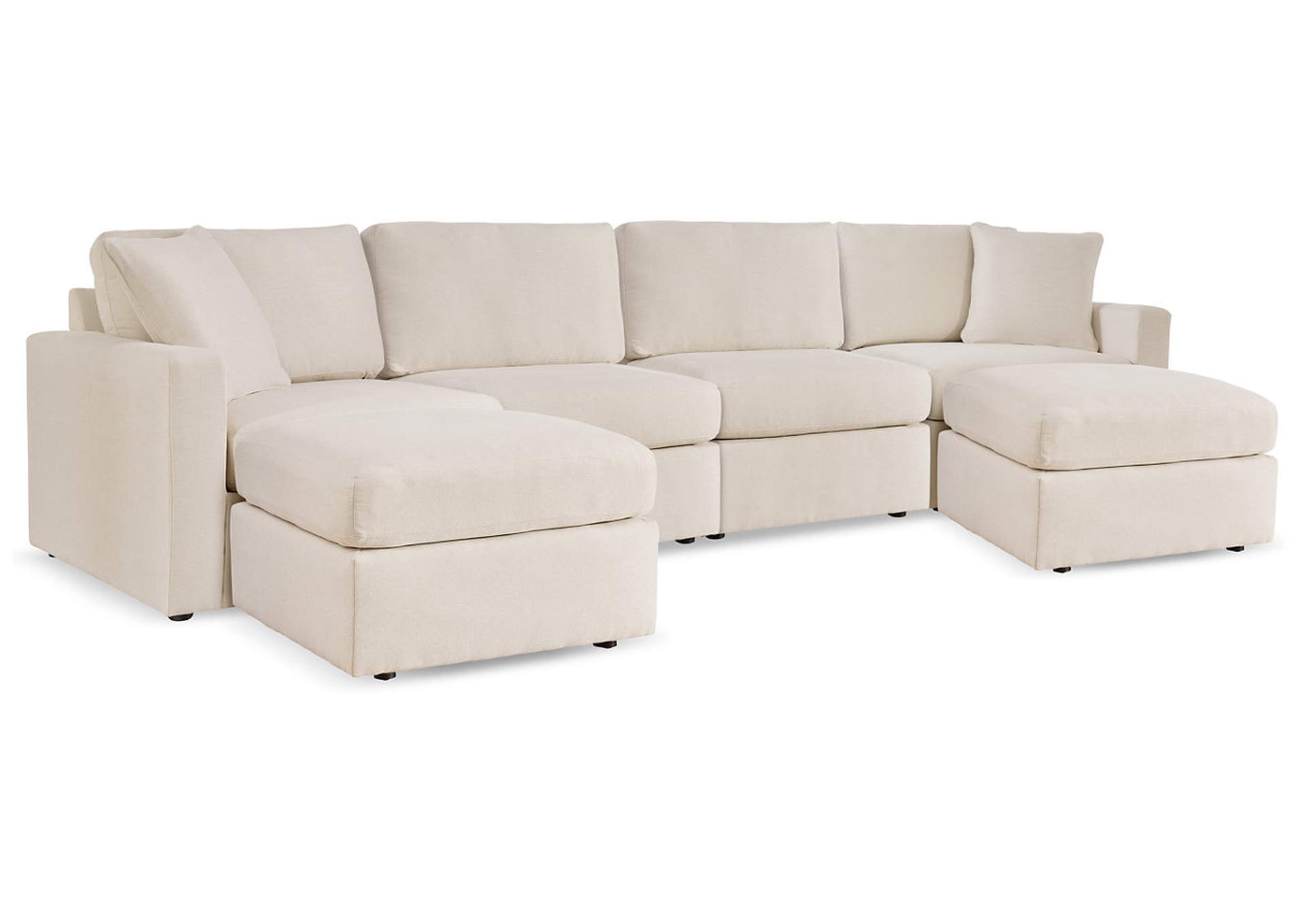 Pillar Peak 4-Piece Sectional with Ottoman,Signature Design By Ashley