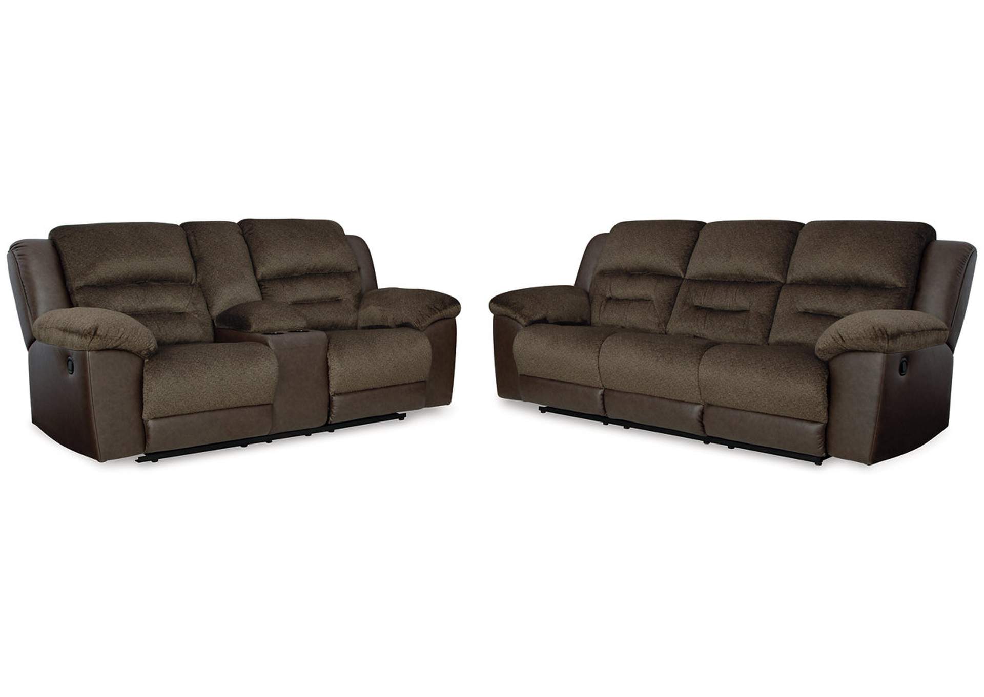 Dorman Reclining Sofa and Loveseat,Benchcraft