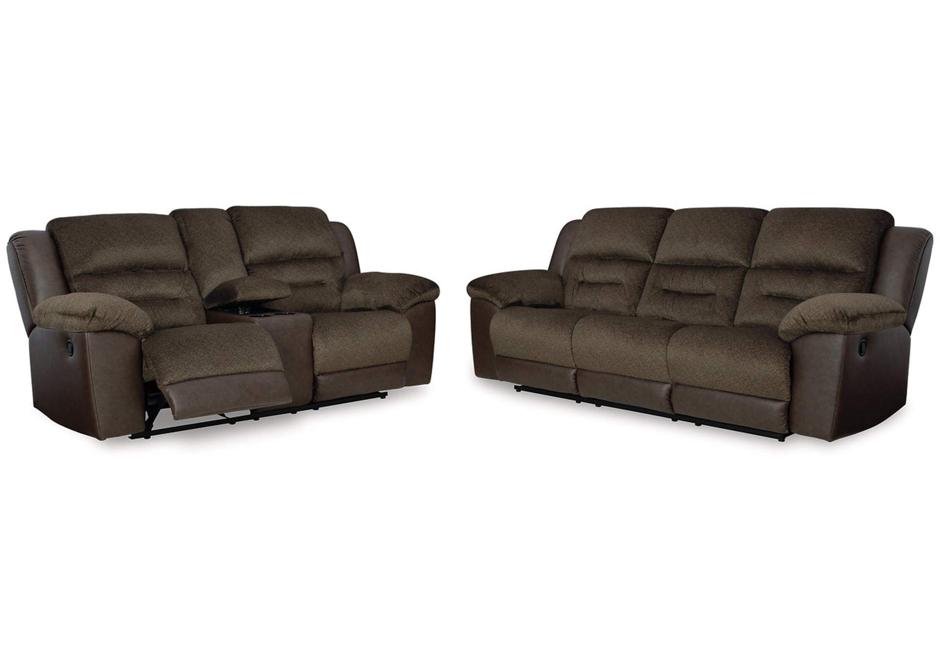 Dorman Reclining Sofa and Loveseat,Benchcraft