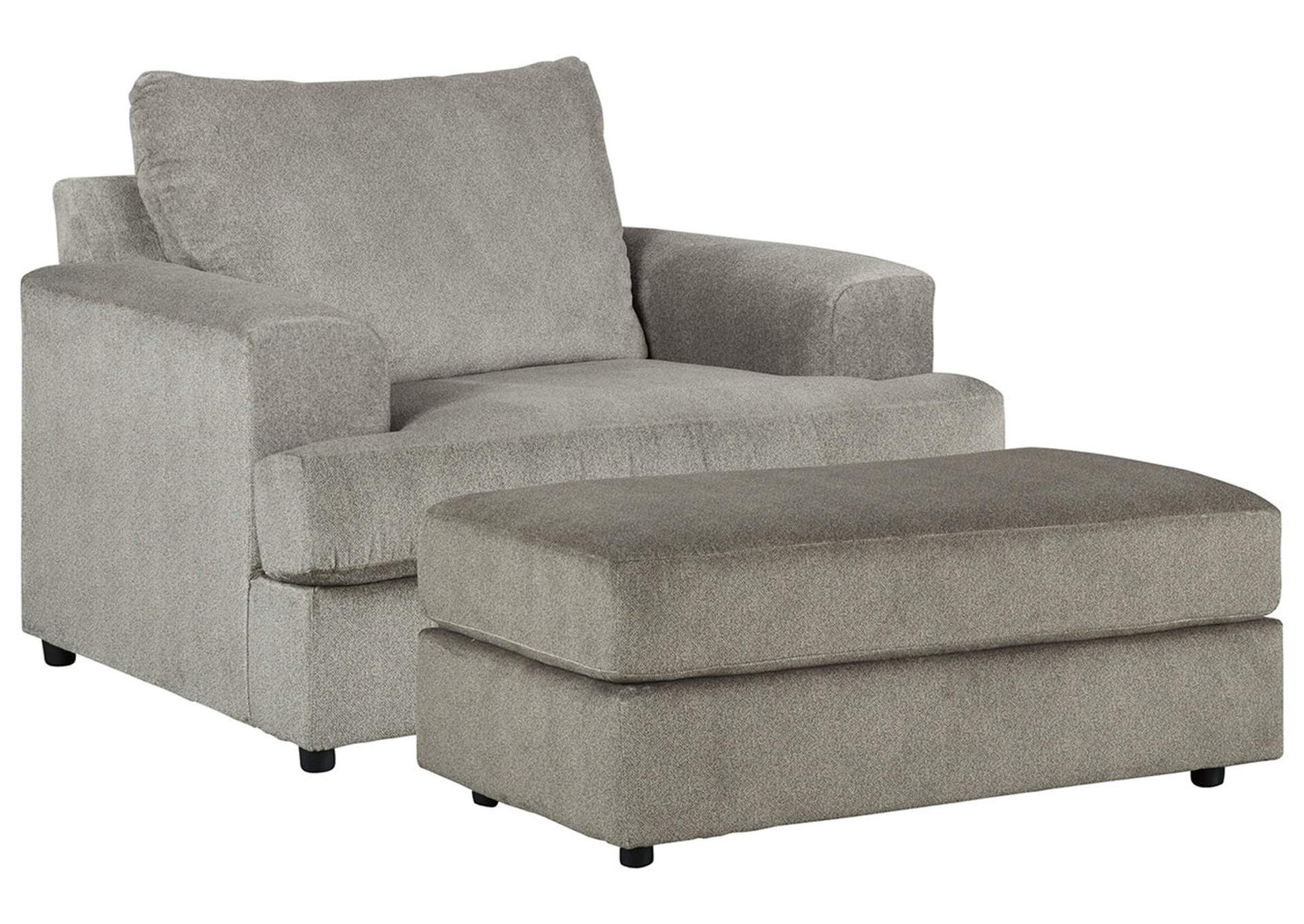 Soletren Oversized Chair and Ottoman,Signature Design By Ashley