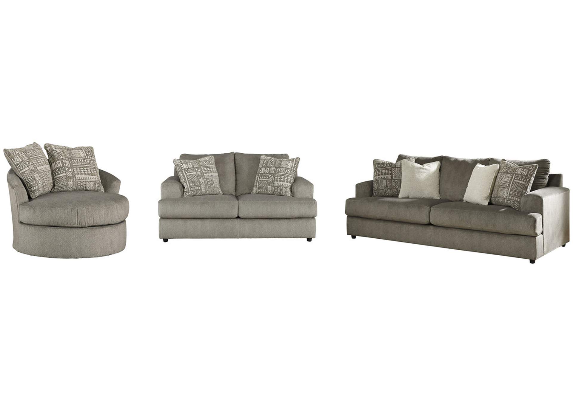 Soletren Sofa, Loveseat and Chair,Signature Design By Ashley