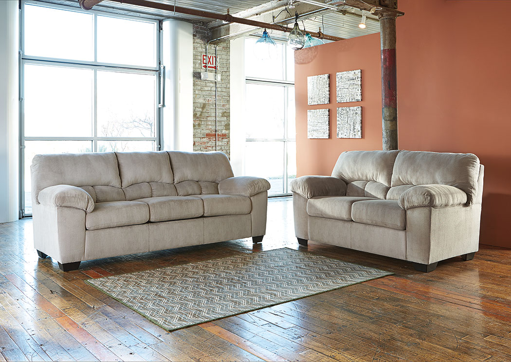 Dailey Alloy Sofa and Loveseat,ABF Signature Design by Ashley