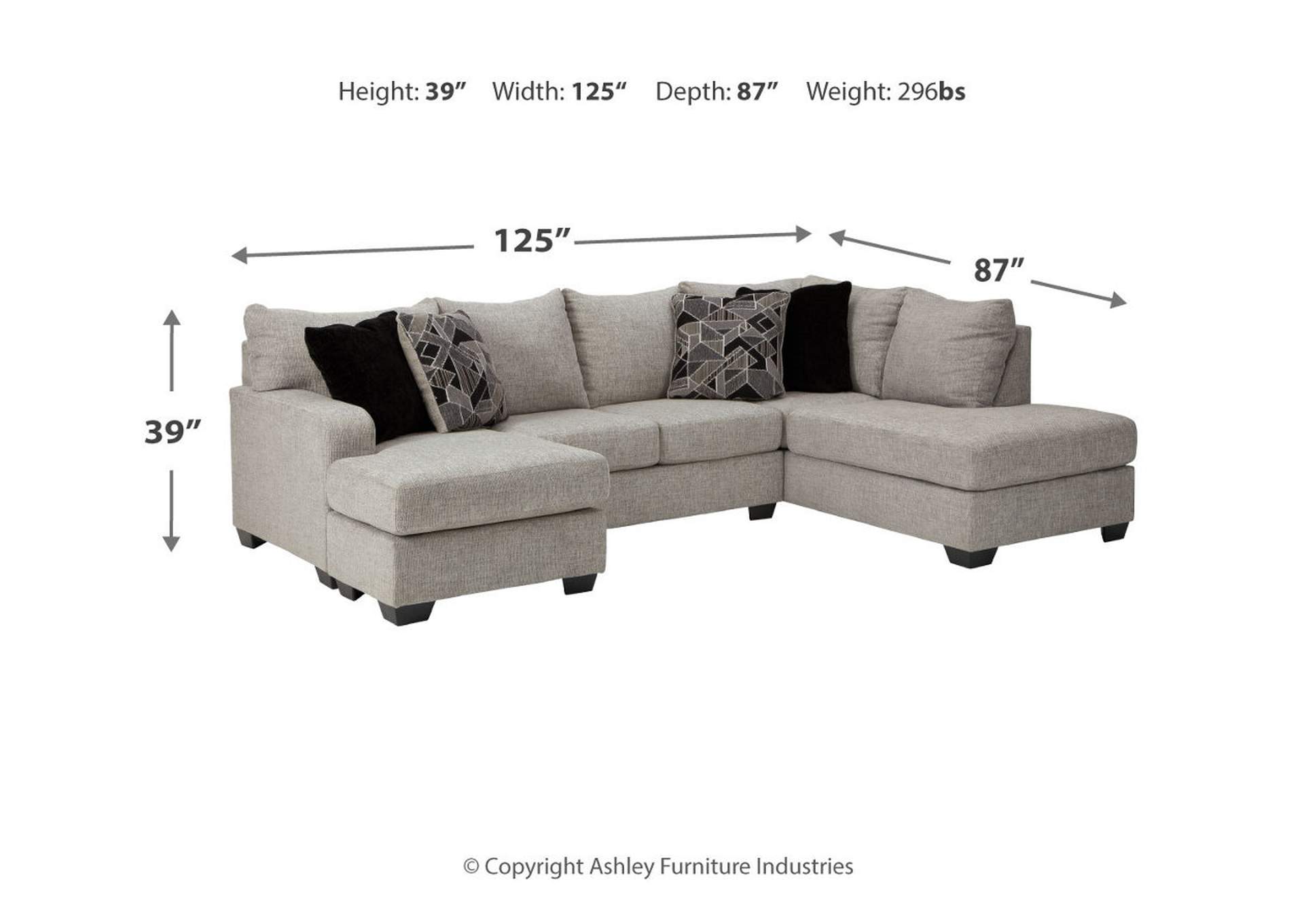 Megginson 2-Piece Sectional with Chaise,Benchcraft