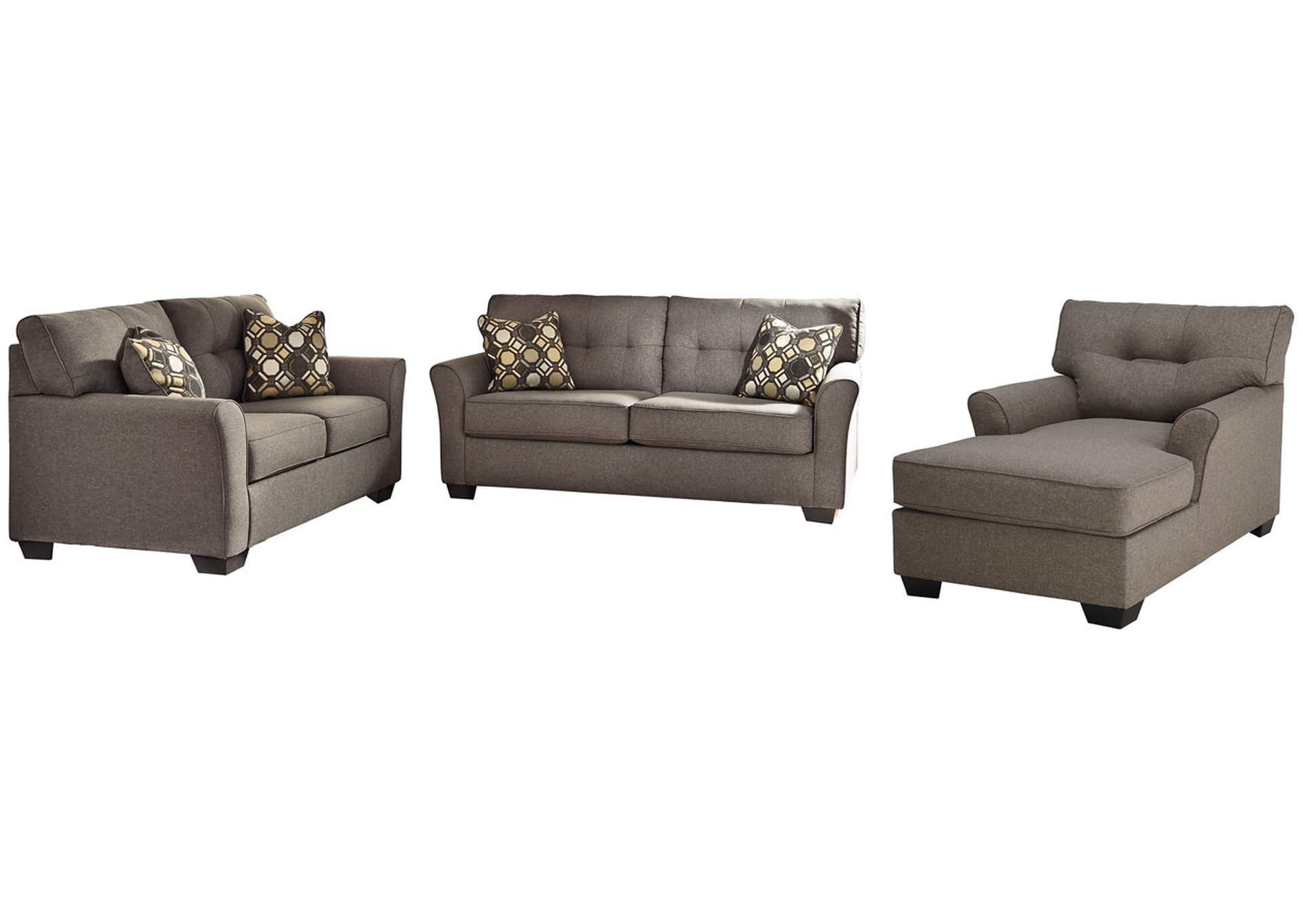Tibbee Sofa Loveseat And Chaise