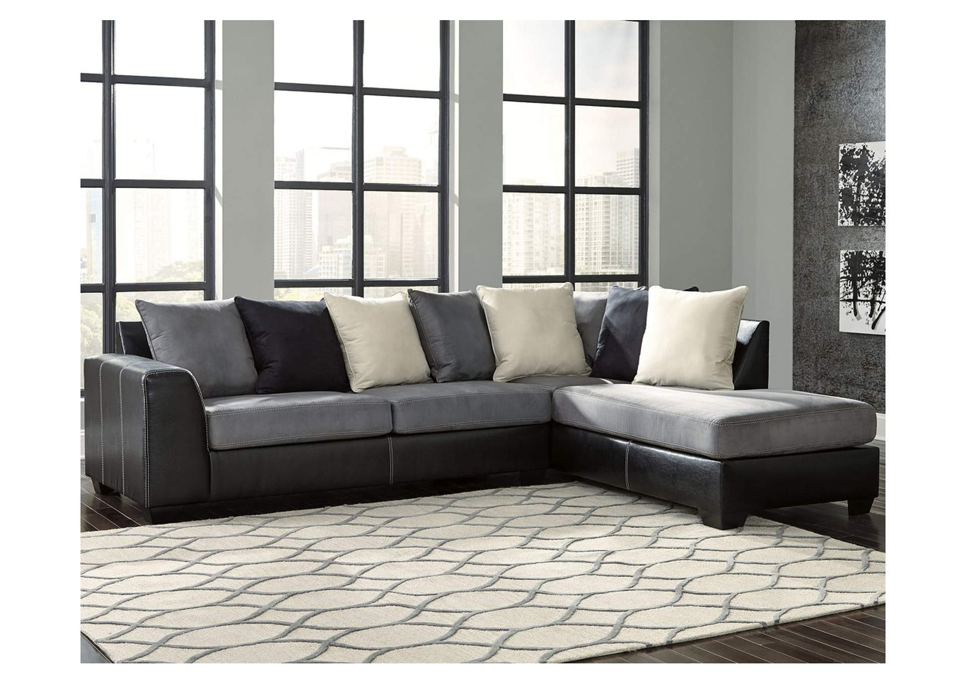 Jacurso 2-Piece Sectional with Chaise,Signature Design By Ashley