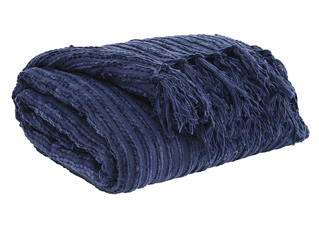 Noland Navy Throw,ABF Signature Design by Ashley