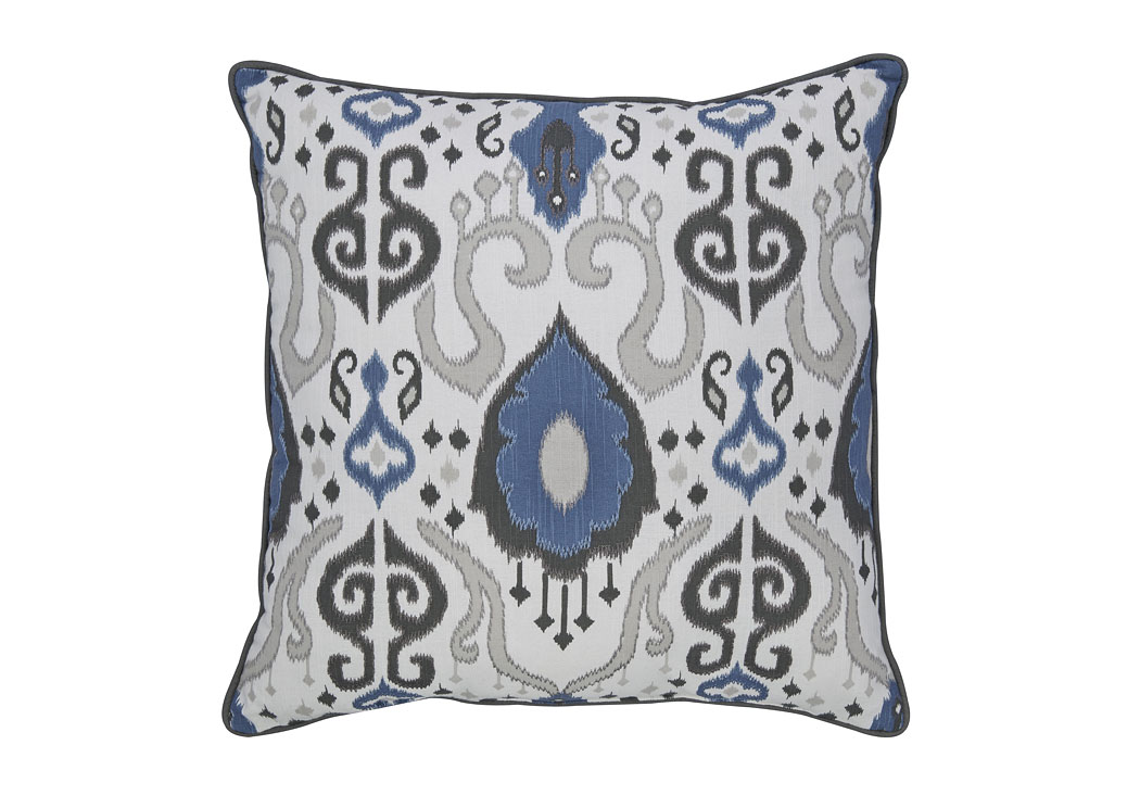 Damaria Blue/Ivory/Brown Pillow,ABF Signature Design by Ashley