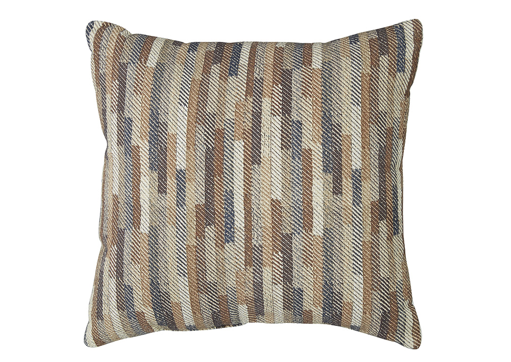 Daru Cream/Brown/Blue Pillow,ABF Signature Design by Ashley