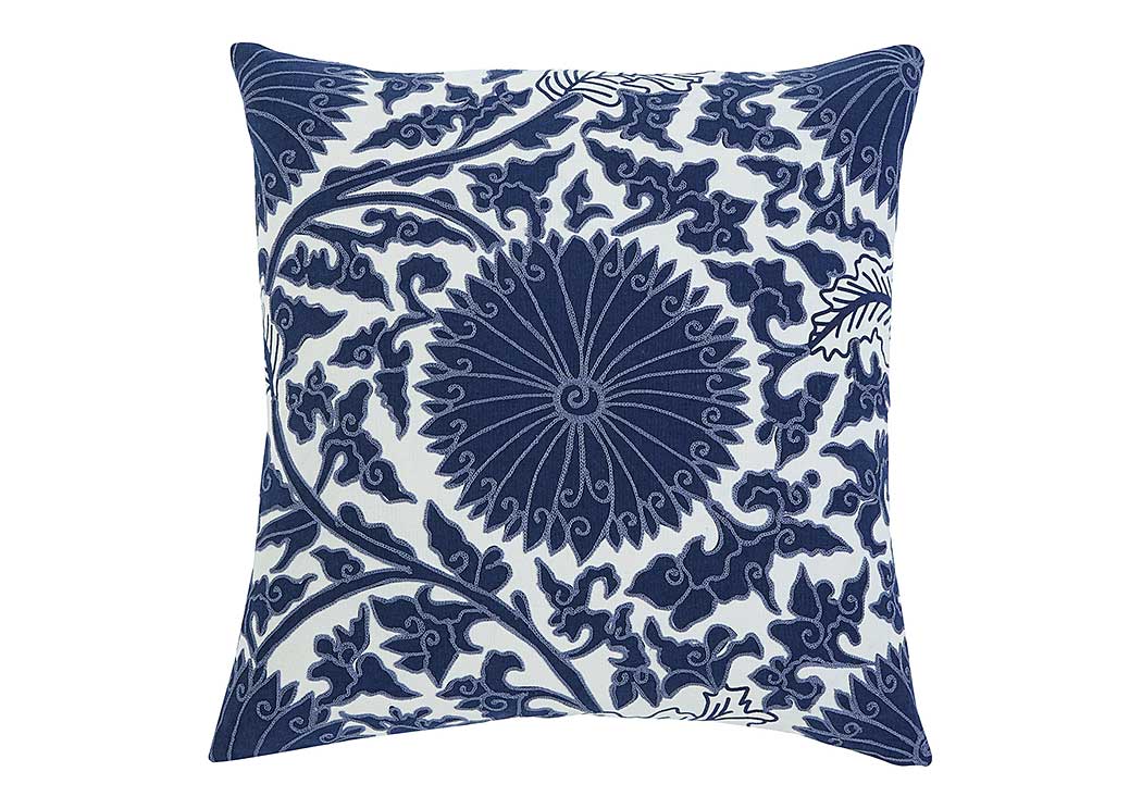 Medallion Navy Pillow,ABF Signature Design by Ashley