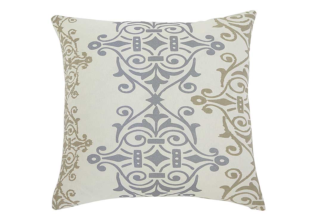 Scroll Gray/Brown Pillow Cover,ABF Signature Design by Ashley