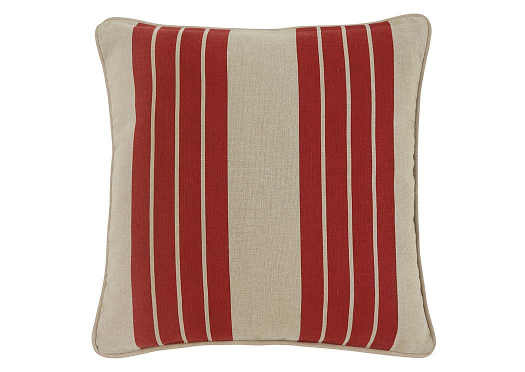 Striped Red Pillow,ABF Signature Design by Ashley