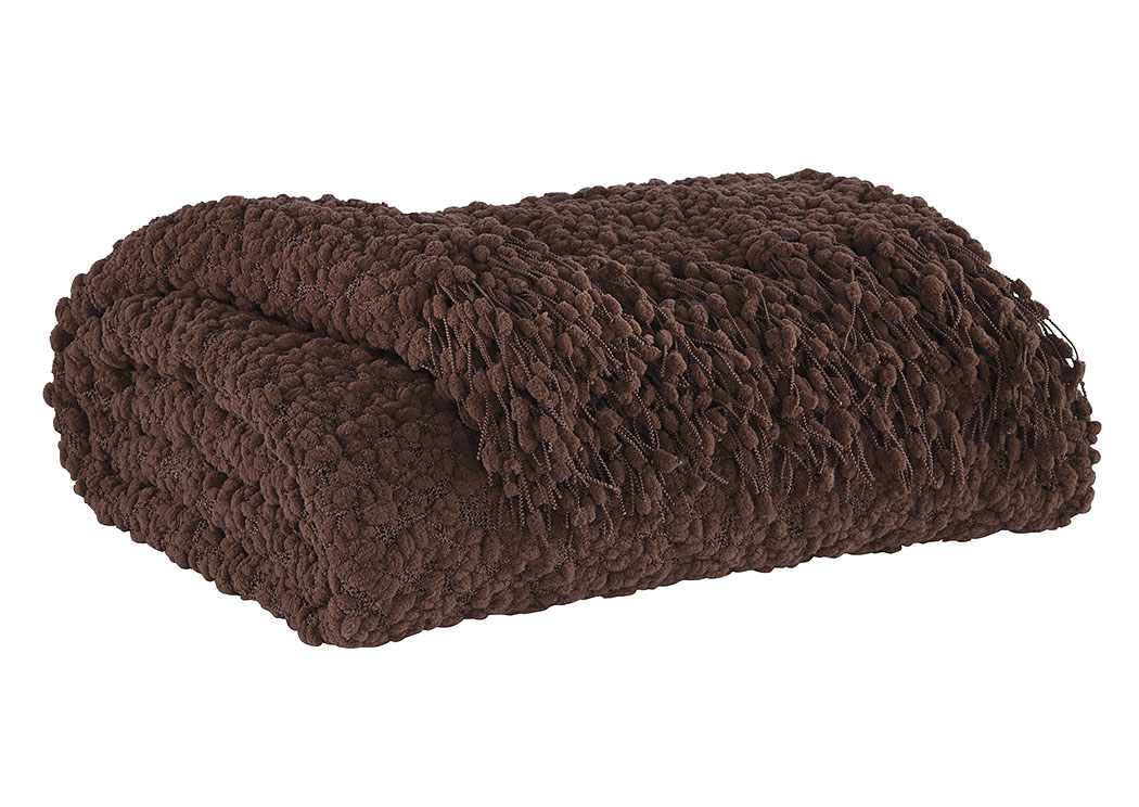 Araminta Brown Throw,ABF Signature Design by Ashley