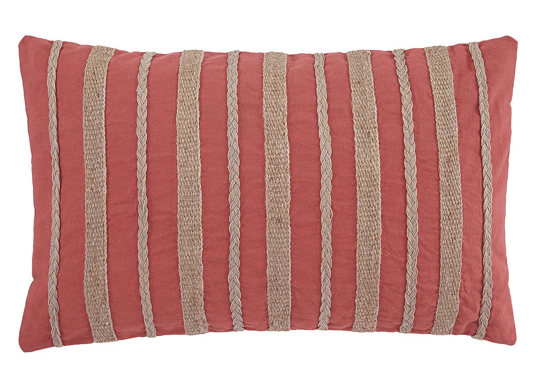 Zackery Coral Pillow,ABF Signature Design by Ashley