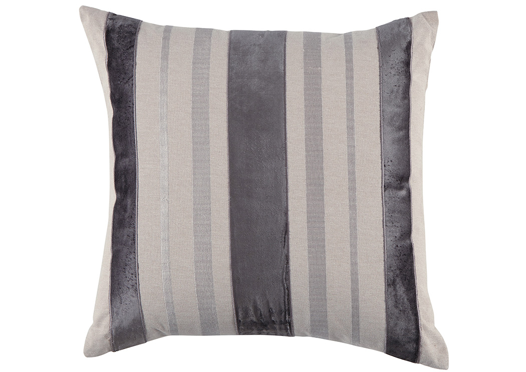 Ashok Natural/Charcoal Pillow,ABF Signature Design by Ashley