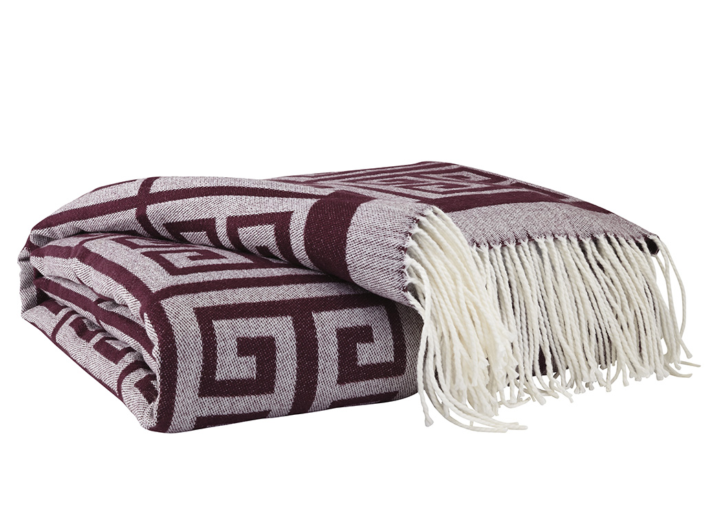 Anitra Plum Throw,ABF Signature Design by Ashley