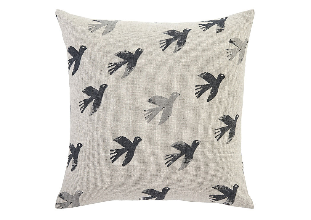 Draven Gray/Natural Pillow Cover,ABF Signature Design by Ashley