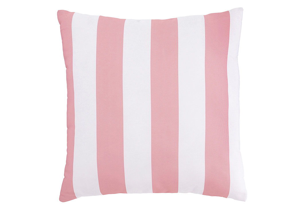 Hutto White/Pink Pillow,ABF Signature Design by Ashley