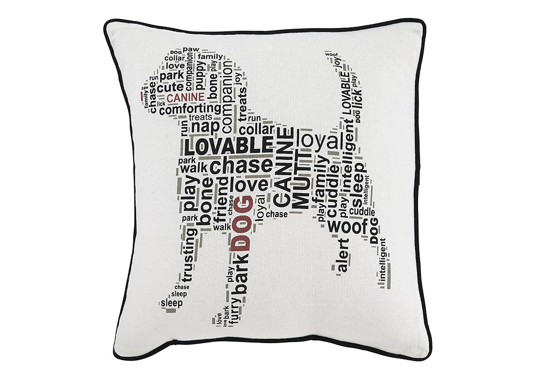 Beals White/Black Pillow,ABF Signature Design by Ashley