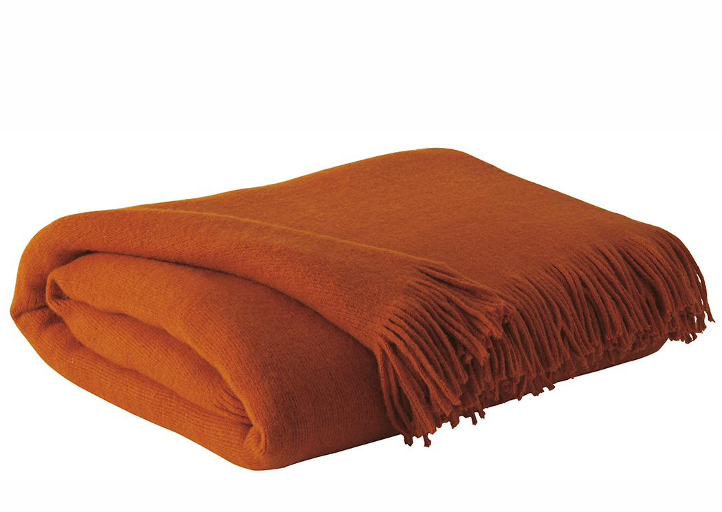 Shiloh Burnt Orange Throw,ABF Signature Design by Ashley