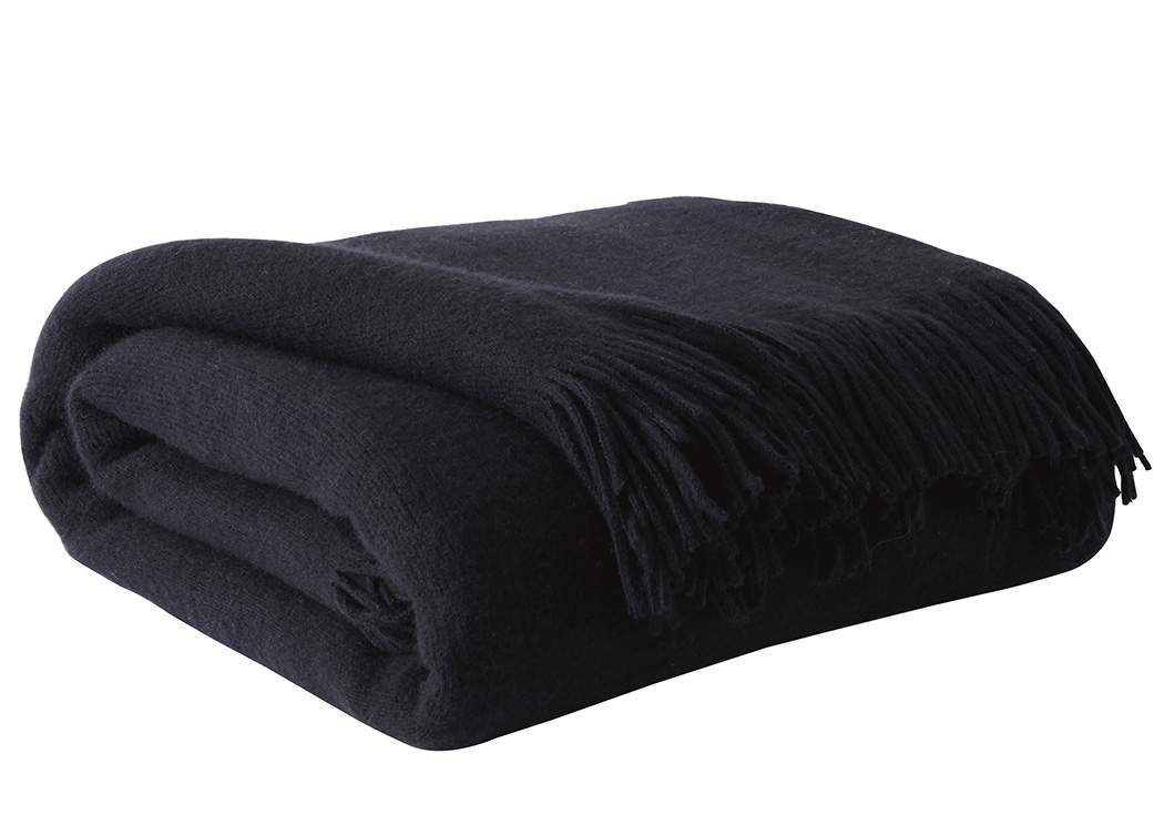 Shiloh Black Throw,ABF Signature Design by Ashley