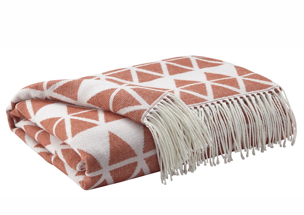 Noemi Burnt Orange Throw,ABF Signature Design by Ashley