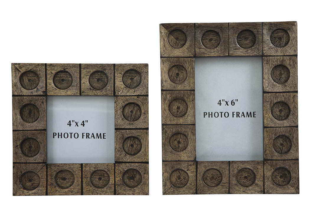 Jasiah Antique Gray Photo Frame (Set of 2),ABF Signature Design by Ashley