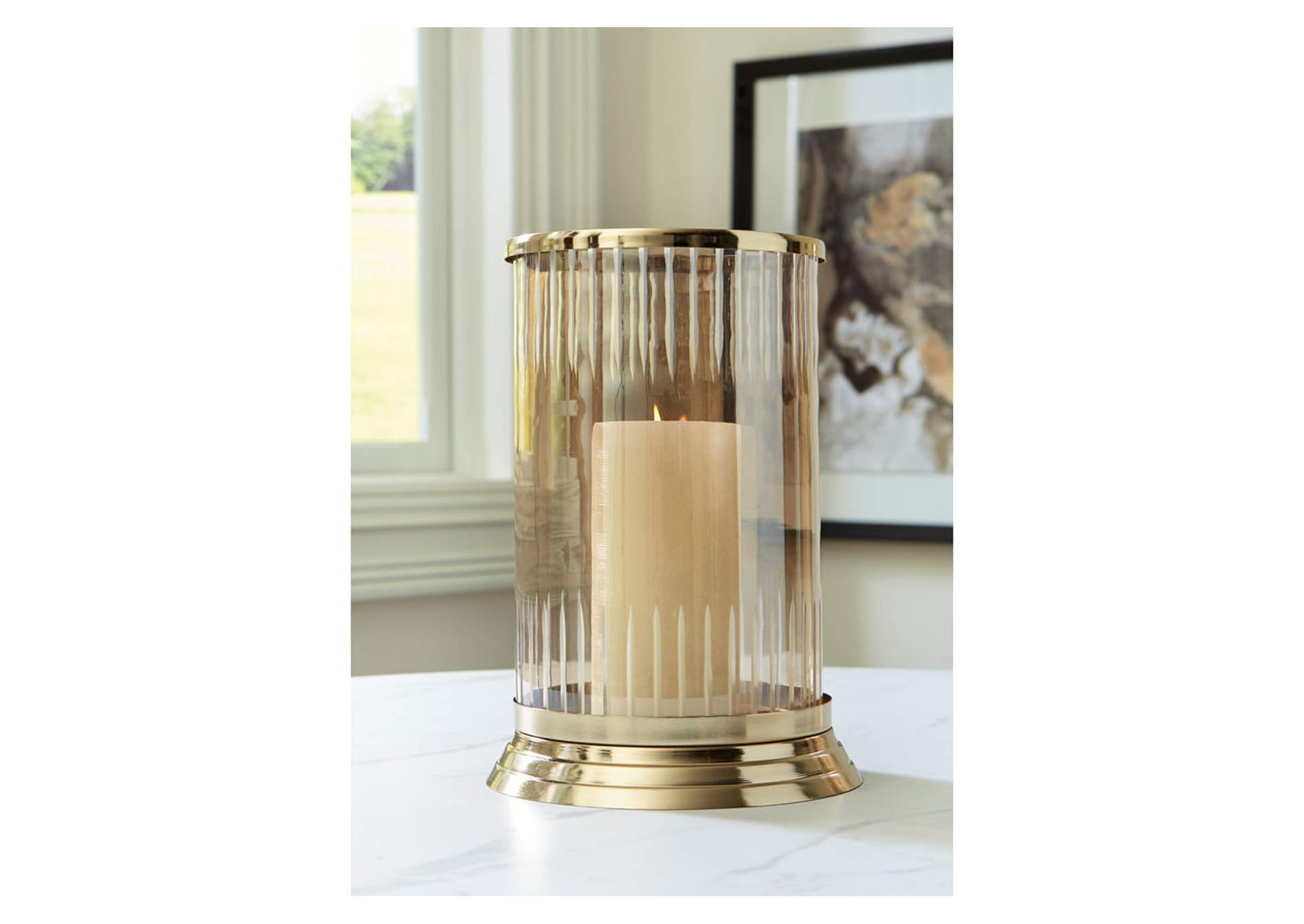 Aavinson Candle Holder,Signature Design By Ashley