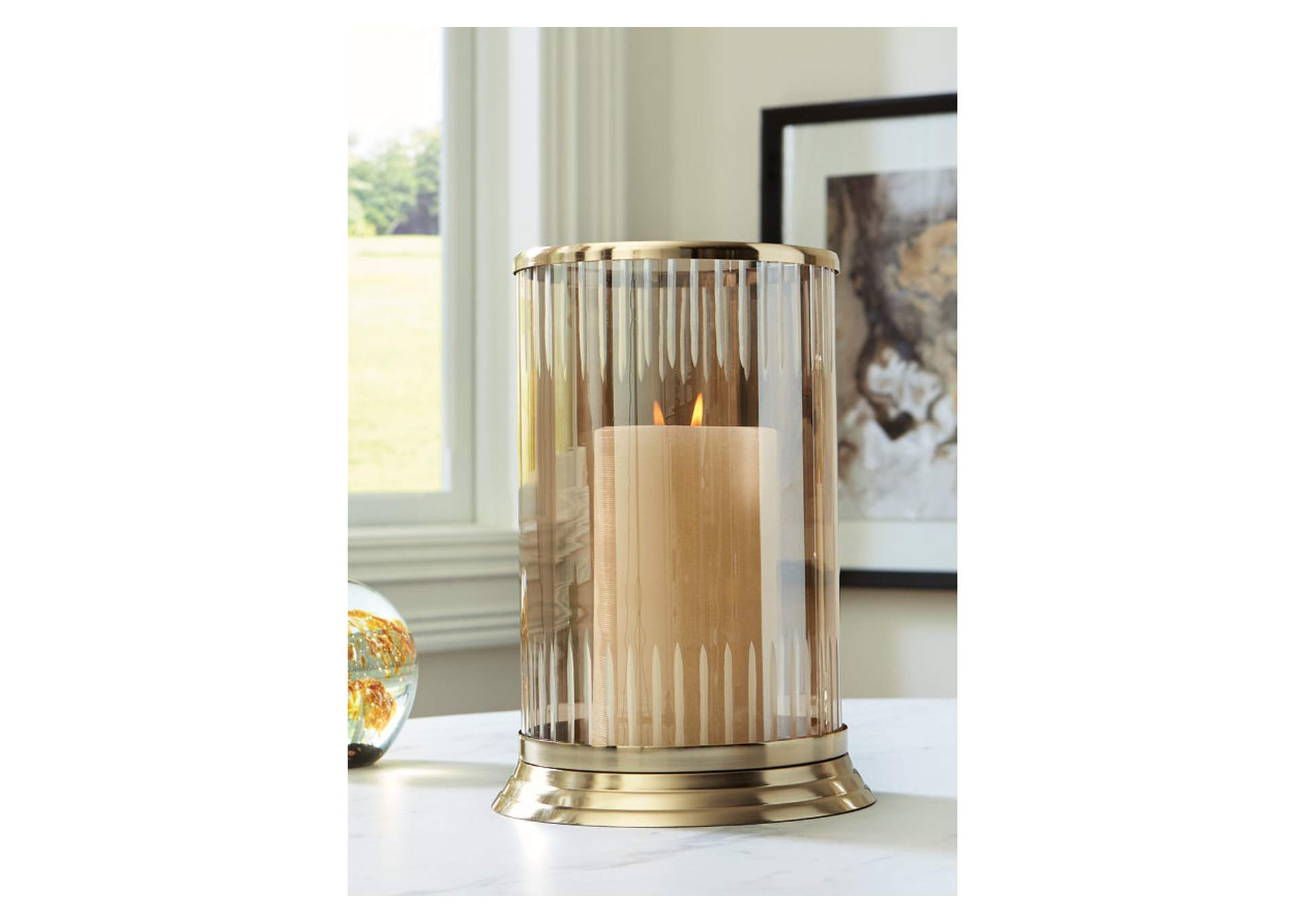 Aavinson Candle Holder,Signature Design By Ashley