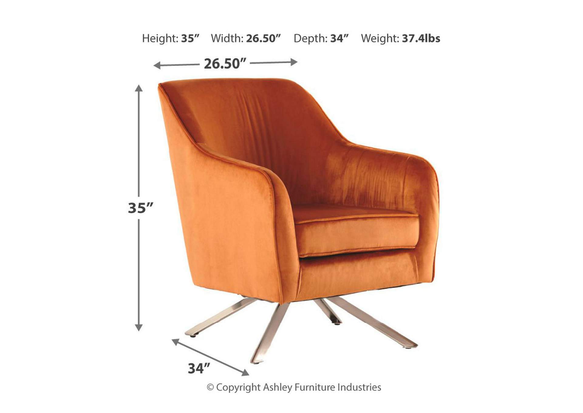 Hangar Accent Chair,Signature Design By Ashley