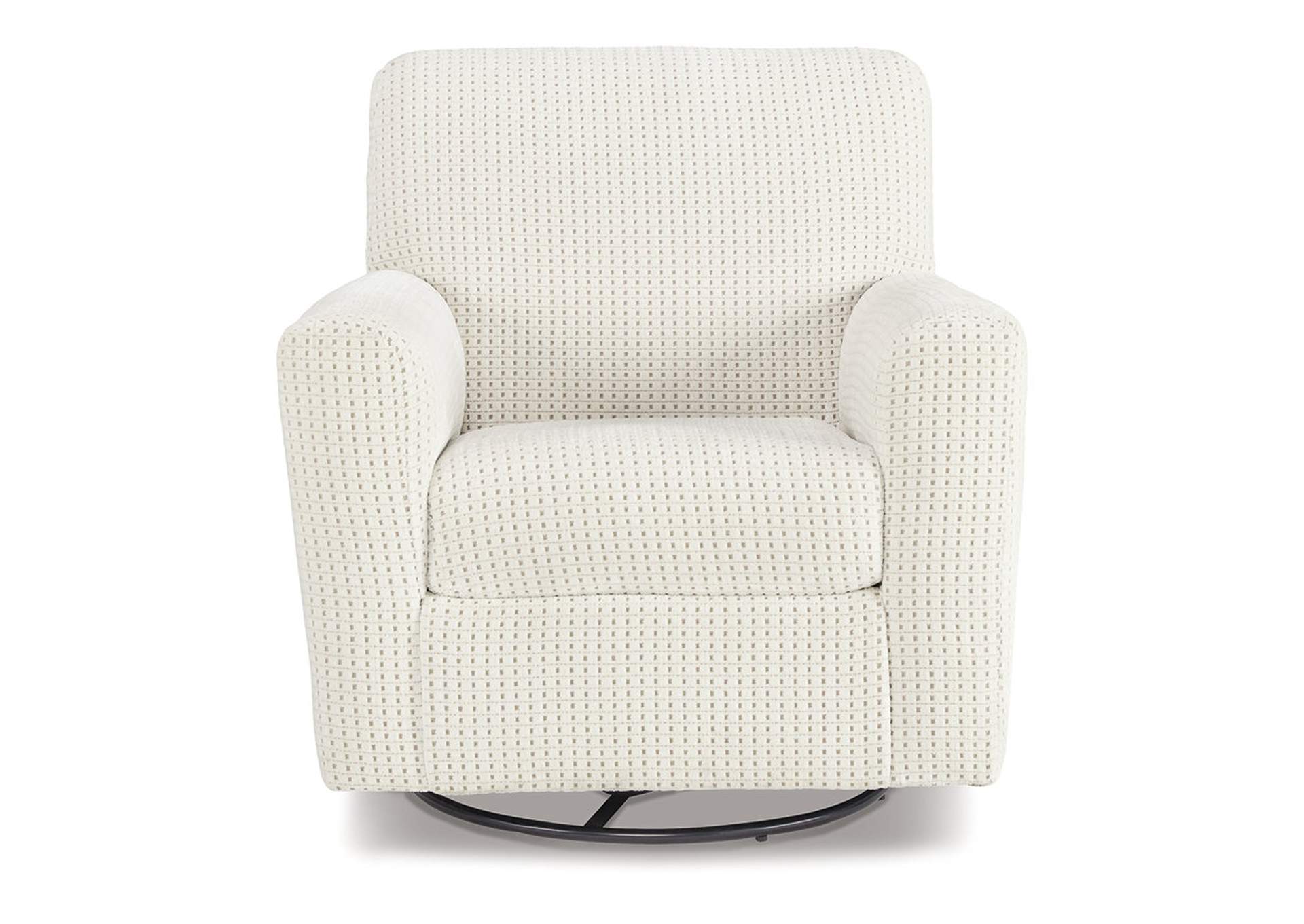 Herstow Swivel Glider Accent Chair,Signature Design By Ashley