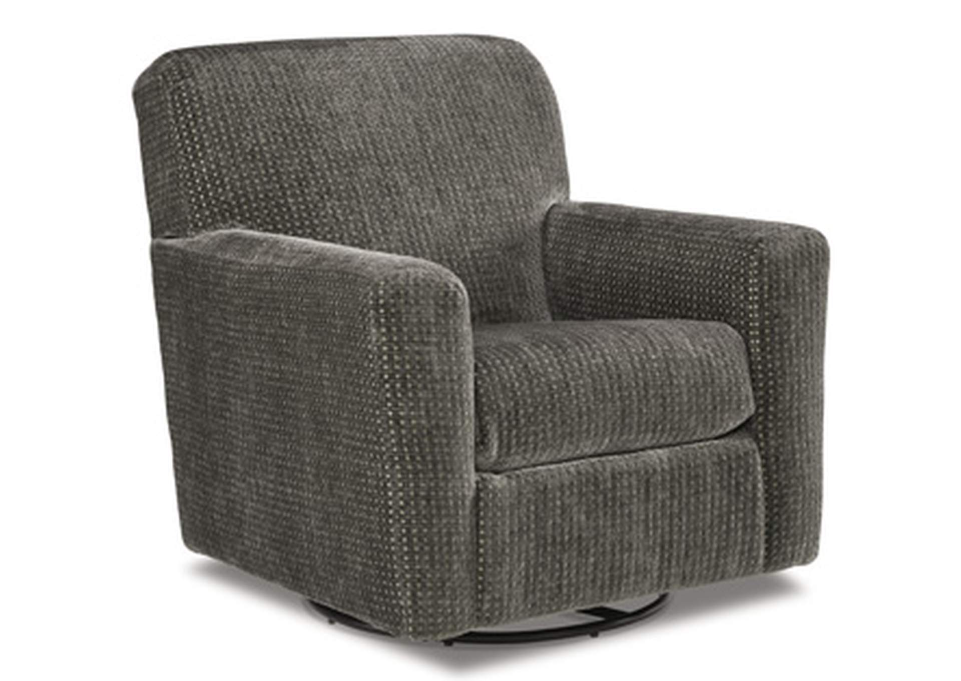 Herstow Swivel Glider Accent Chair,Signature Design By Ashley