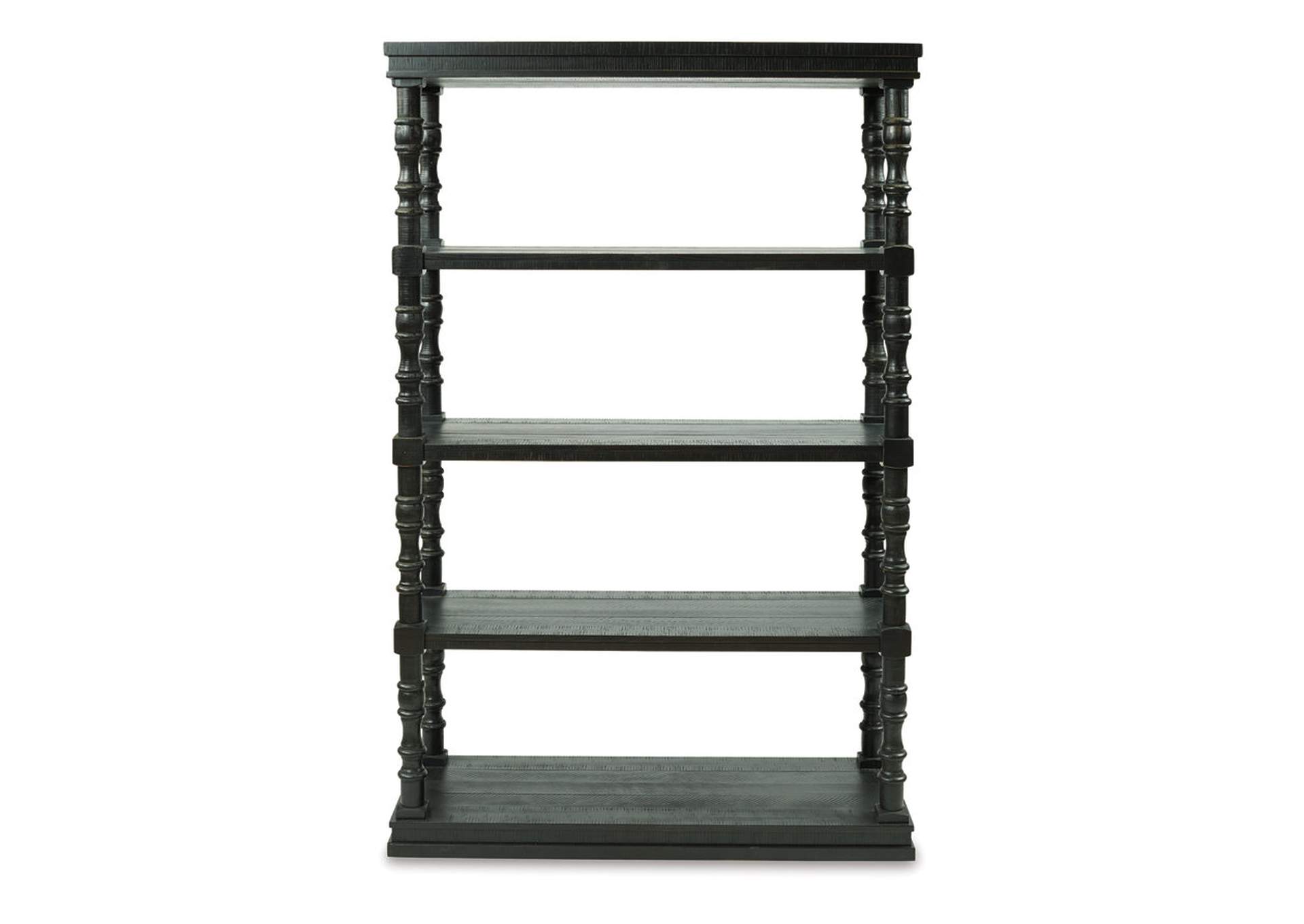 Dannerville Antique Black 74" Bookcase,Direct To Consumer Express
