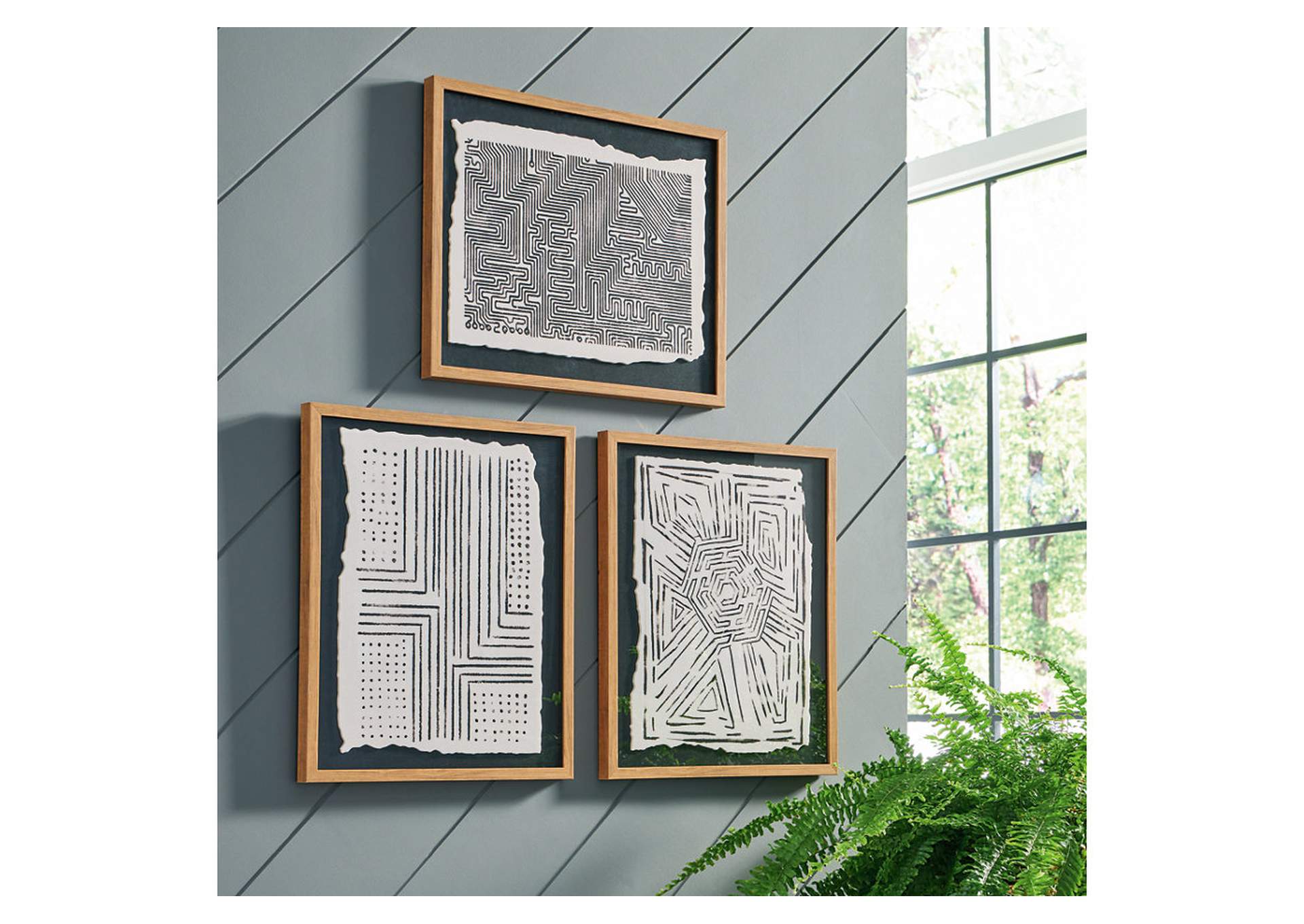 Wonderstow Wall Art (Set of 3),Signature Design By Ashley