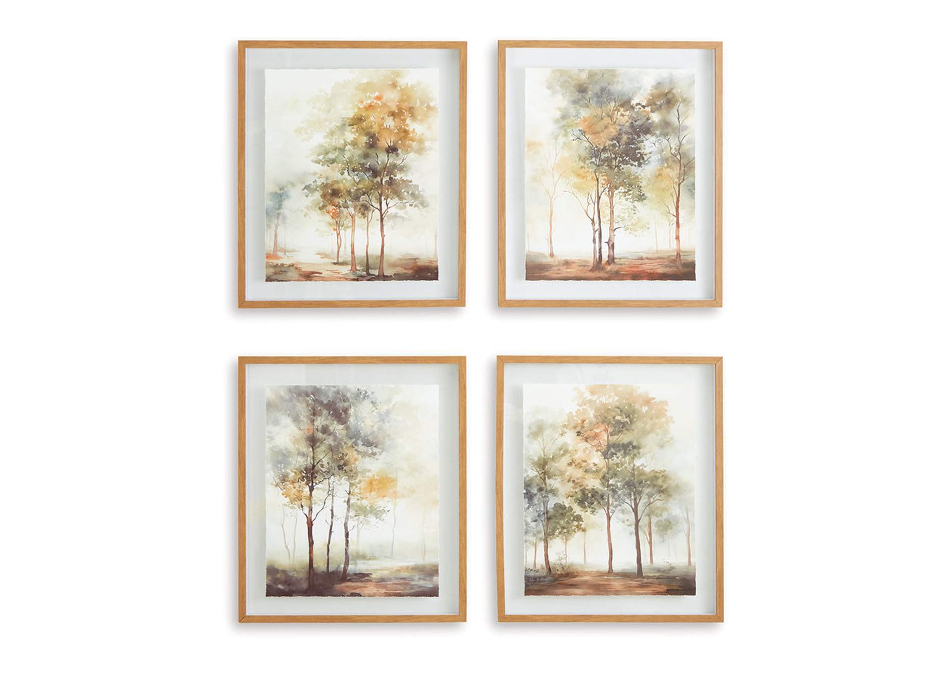 Bryneford Wall Art (Set of 4),Signature Design By Ashley