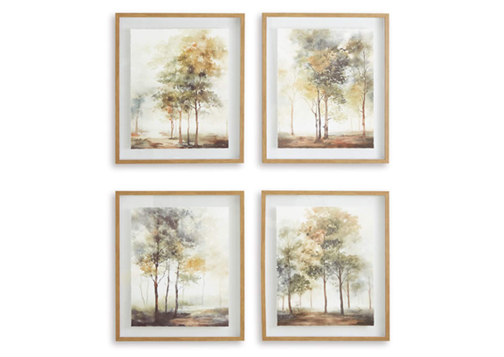 Bryneford Wall Art (Set of 4),Signature Design By Ashley