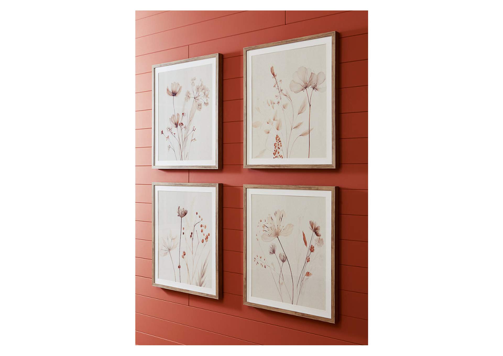 Bondner Wall Art (Set of 4),Signature Design By Ashley