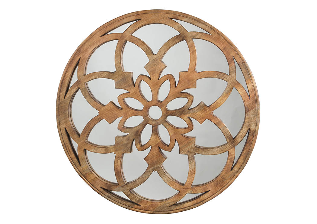 Oilhane Natural Accent Mirror,ABF Signature Design by Ashley