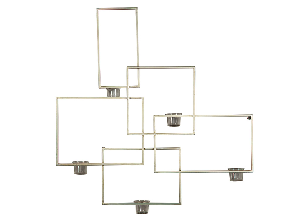Drucilla Gold Finish Wall Sconce,ABF Signature Design by Ashley