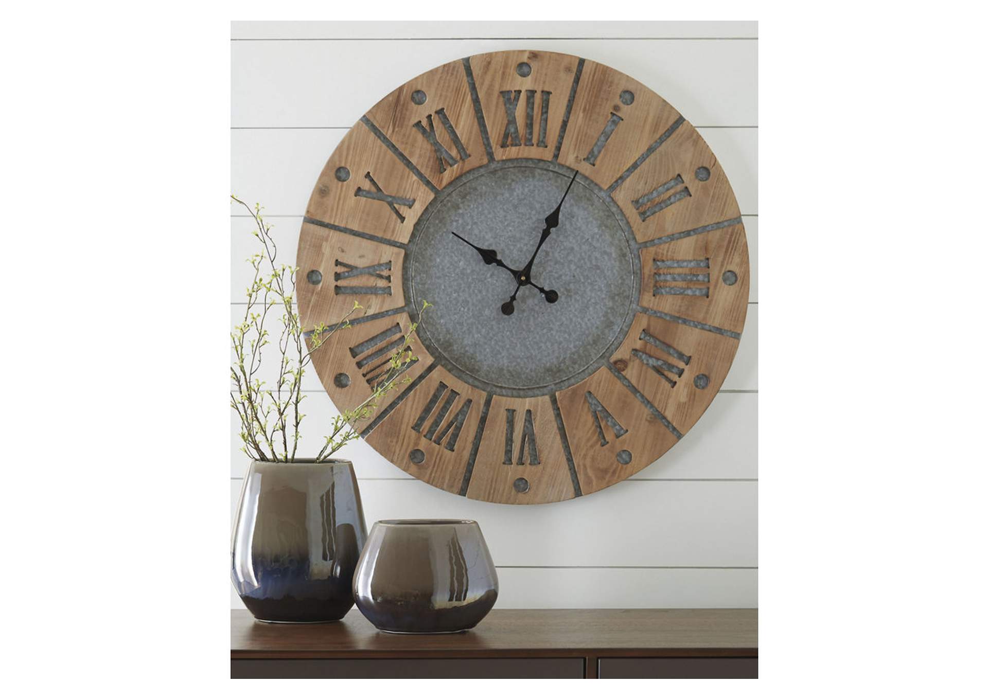 Payson Wall Clock,Signature Design By Ashley