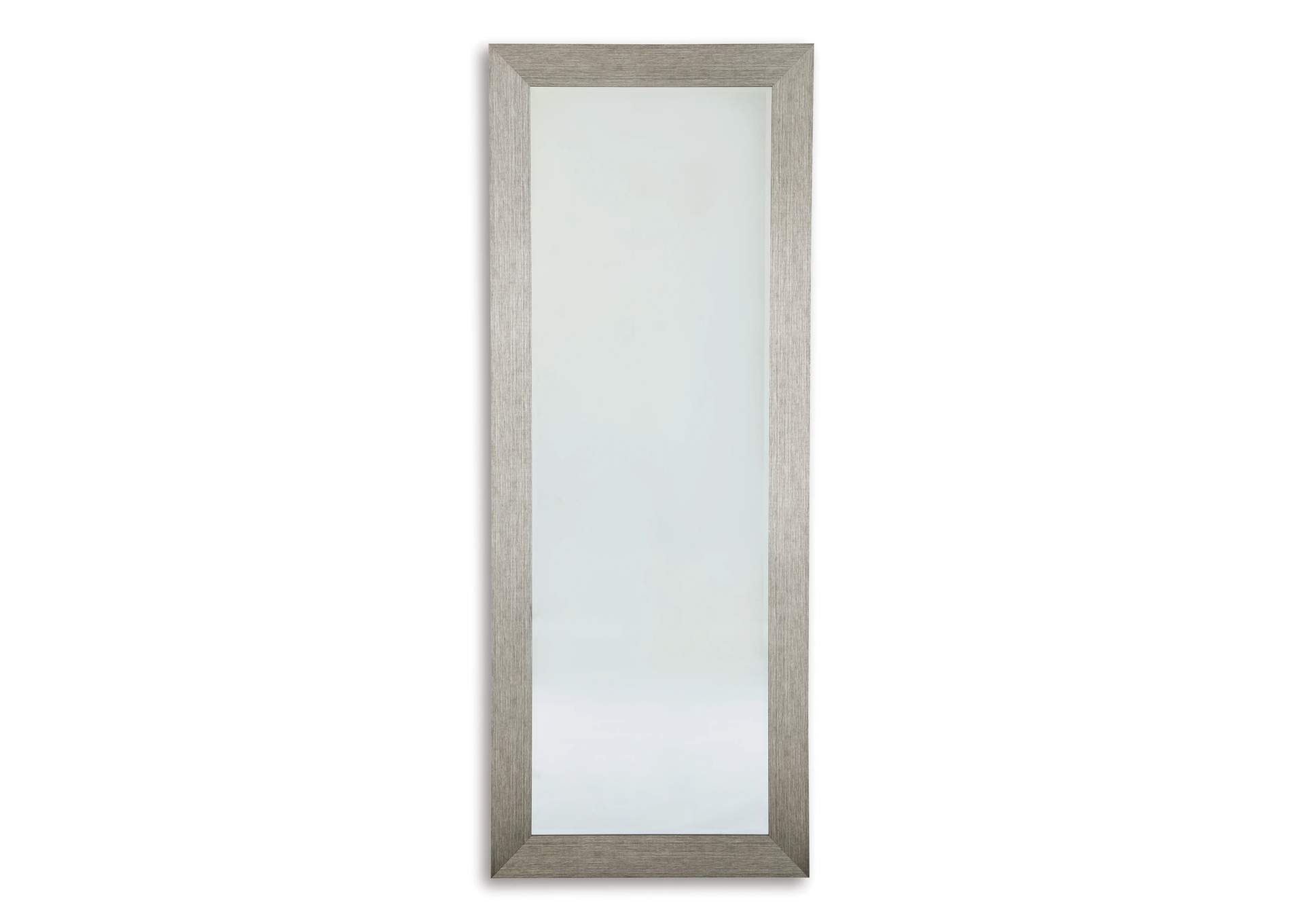 Duka Silver Finish Accent Mirror,ABF Signature Design by Ashley