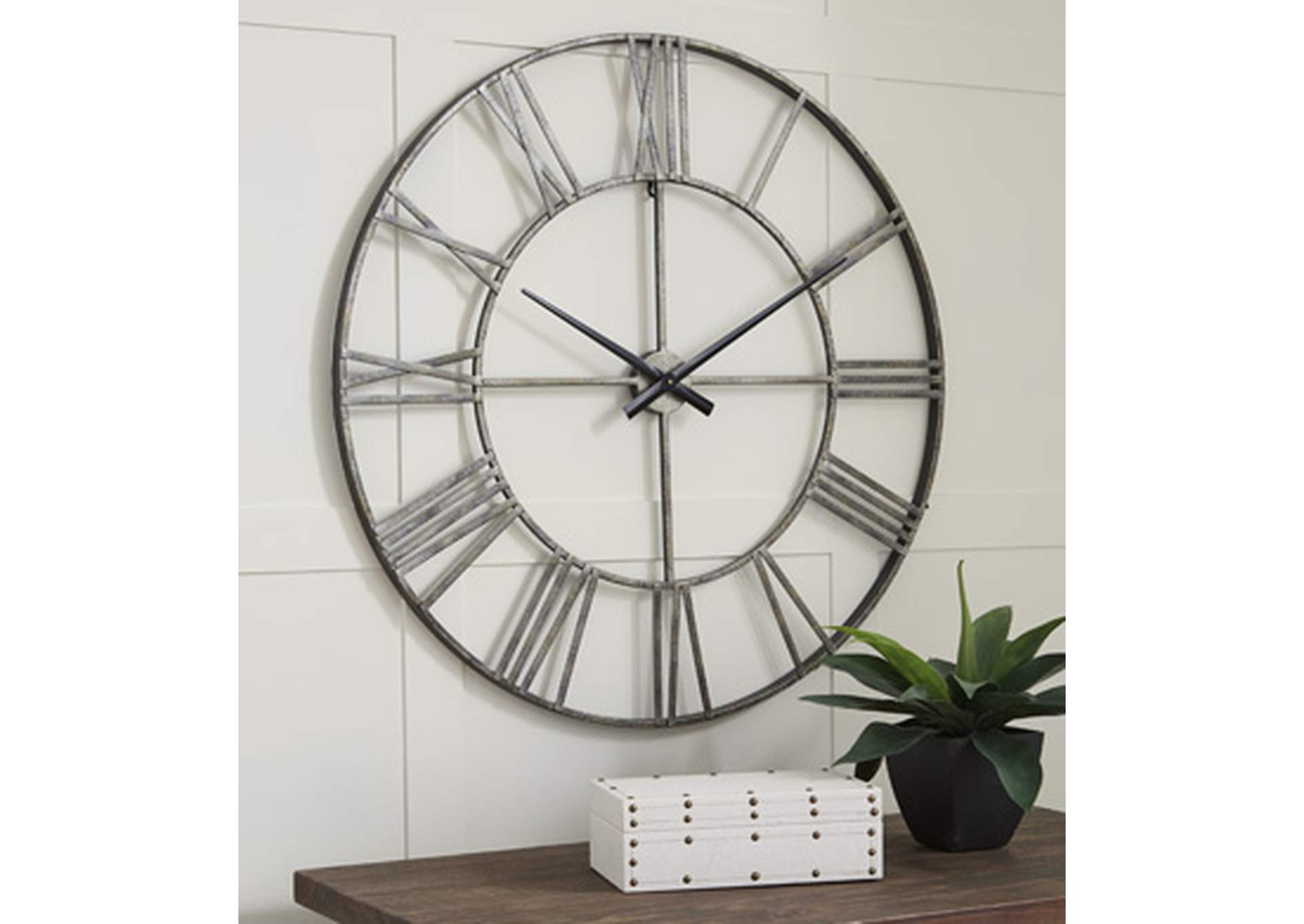 Paquita Wall Clock,Signature Design By Ashley