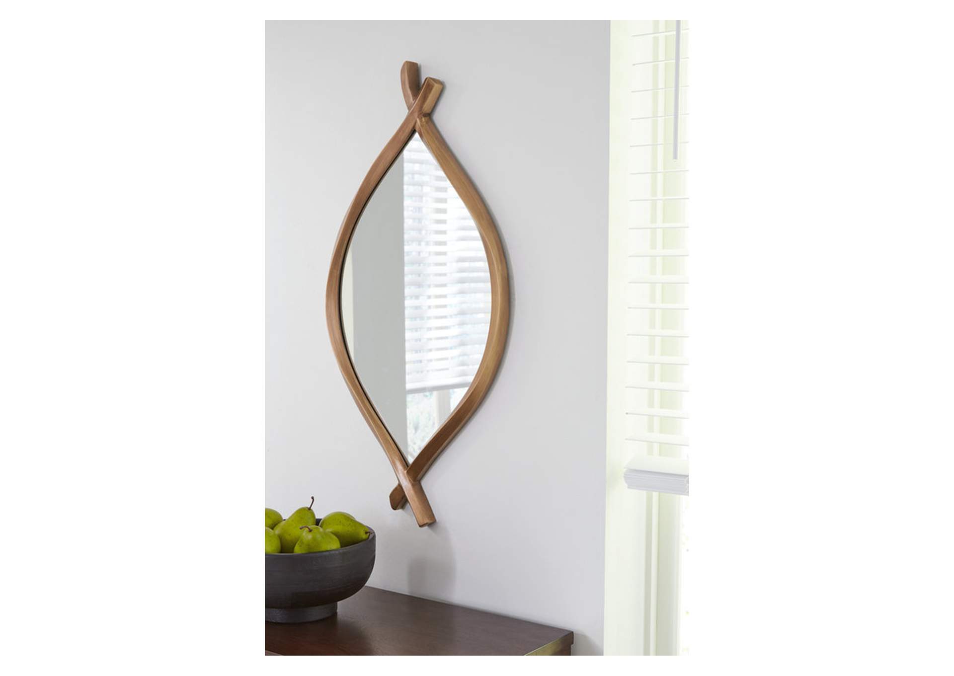 Bartner Accent Mirror,Signature Design By Ashley