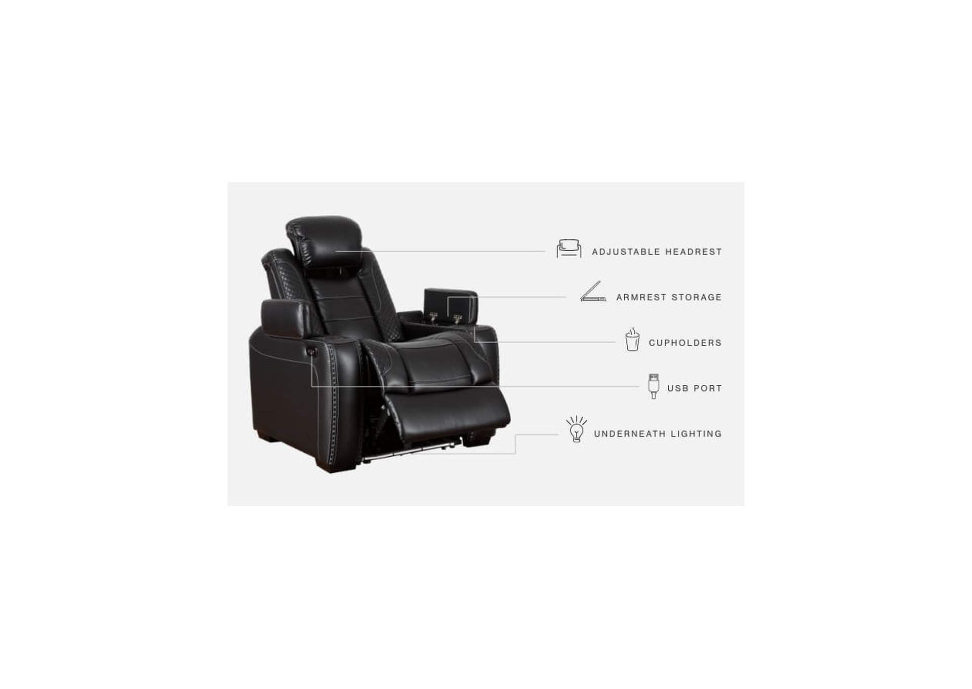 Party Time Power Recliner,Signature Design By Ashley