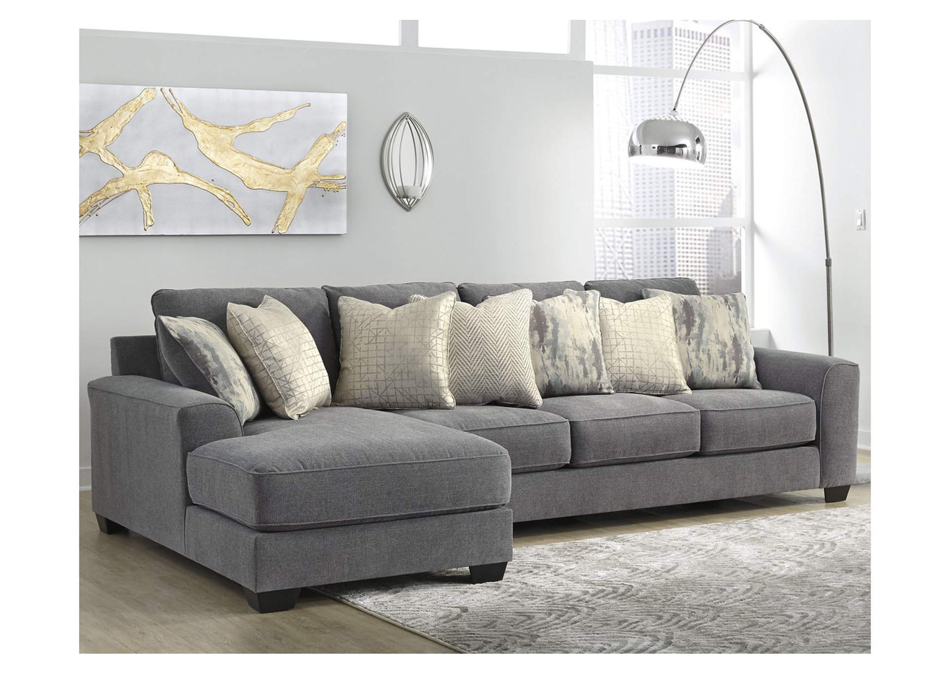 Castano 2-Piece Sectional with Chaise,Ashley