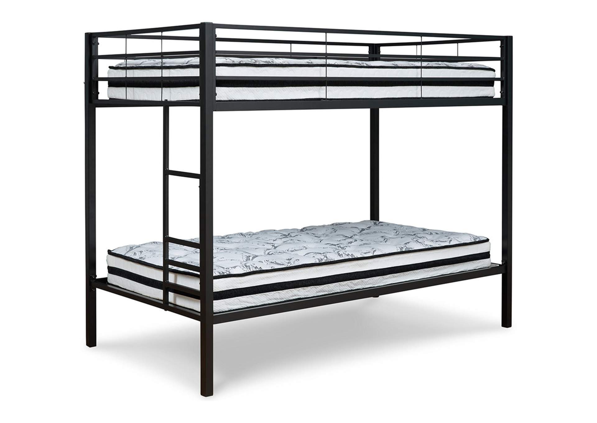 Broshard Twin Over Metal Bunk Bed, Iron Bunk Bed Designs