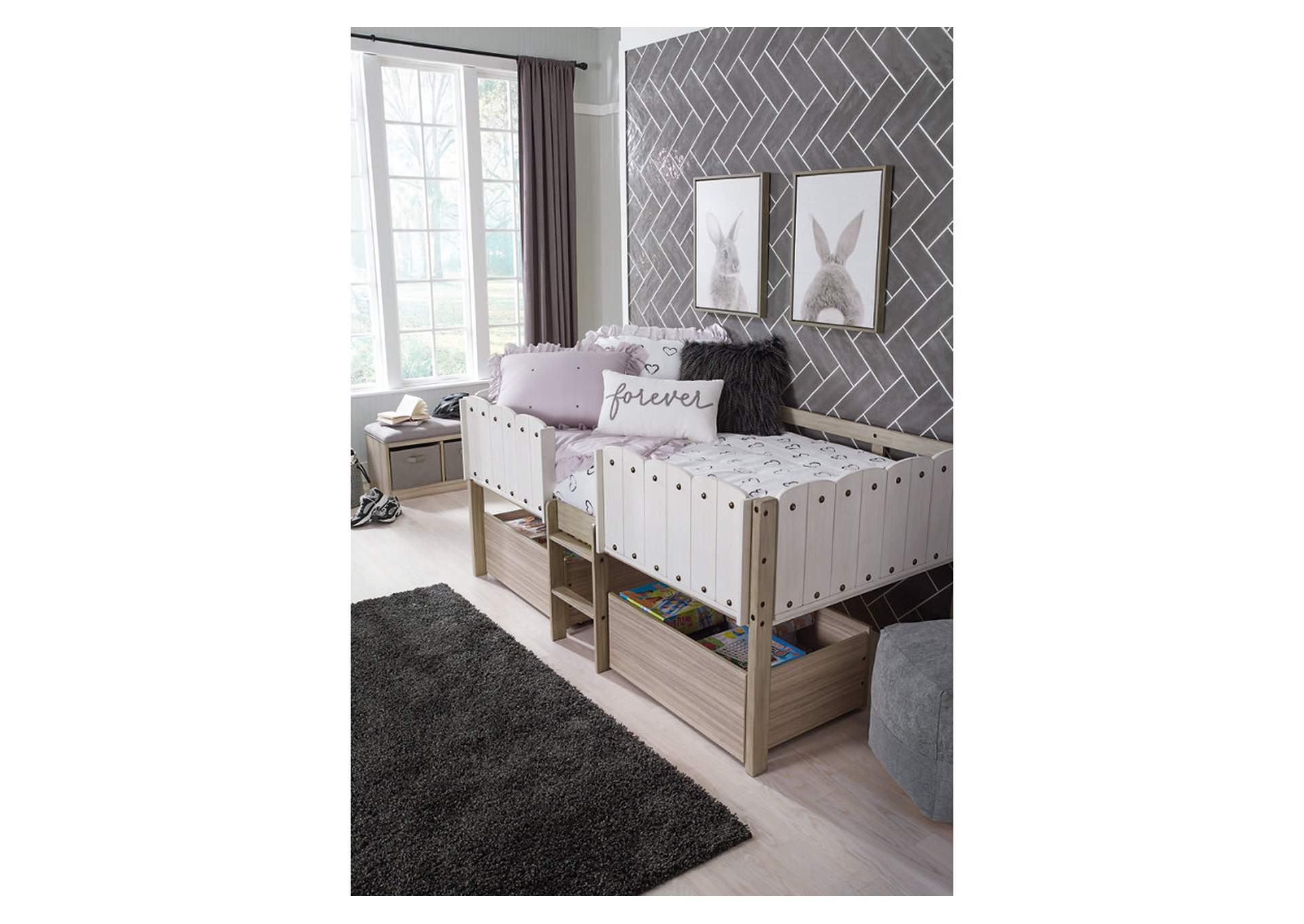 Wrenalyn Twin Loft Bed Frame,Signature Design By Ashley