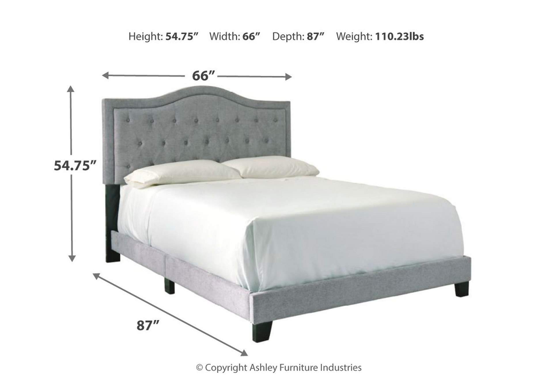 Jerary Queen Upholstered Bed,Signature Design By Ashley