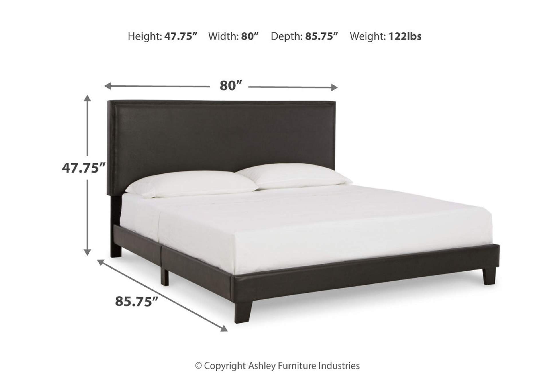 Mesling King Upholstered Bed,Signature Design By Ashley