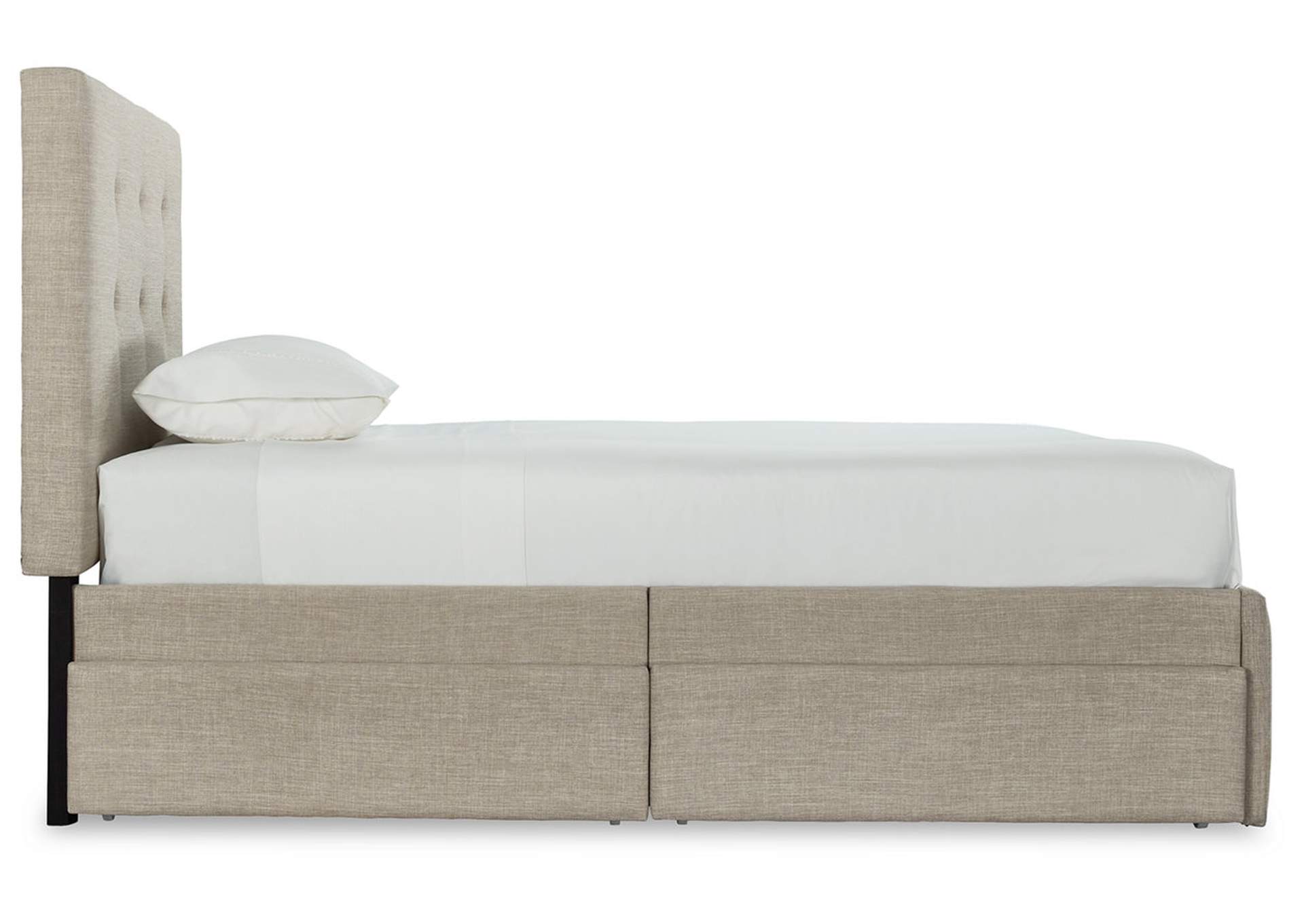 Gladdinson Twin Upholstered Storage Bed,Ashley